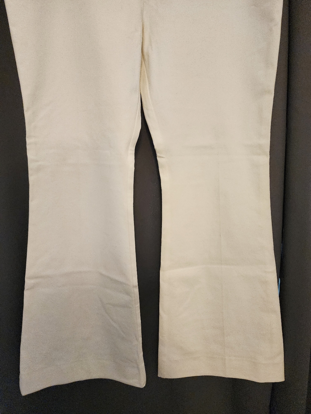 Derek Lam IO Crosby Cream Flare Pants $365 Old Money Quiet Luxury Sz 20 NWT - Picture 3 of 15